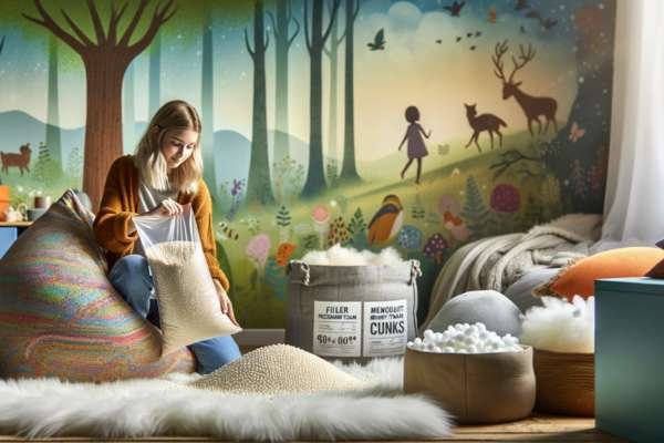 Selecting the Right Filler for Make a Bean Bag Chair