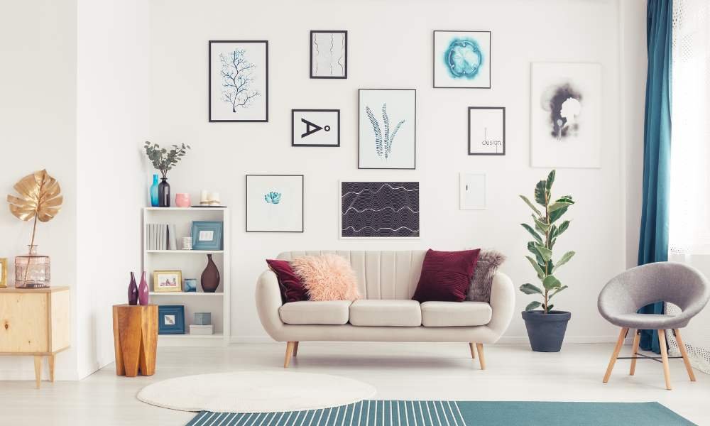 How To Arrange Wall Art In Living Room