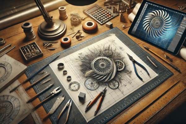 Blueprinting The Power Of A Sketch metal walls arts