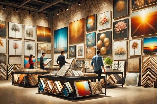  Exploring In-Store Options For Large Wall Art