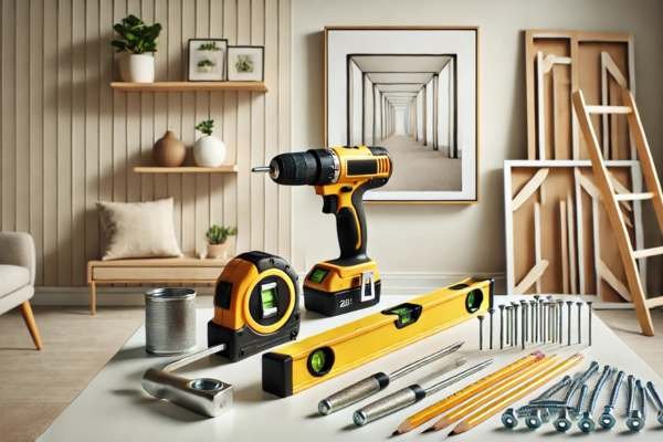 Gathering The Essential Tools For Hanging Canvas Art