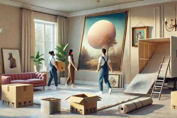 Handling Large Or Oversized Wall Art Safely