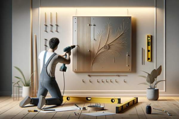 Hanging Metal Wall Art On Drywall