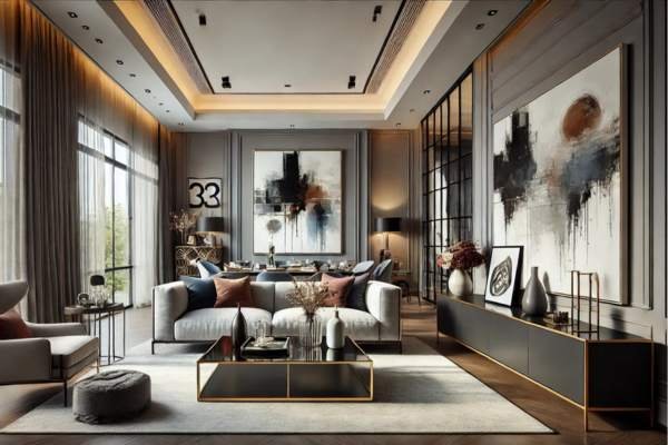 Highlighting Focal Points In Living Rooms
