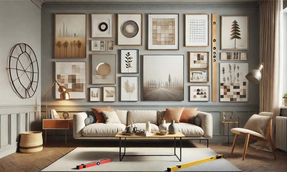 How To Arrange Art On A Wall
