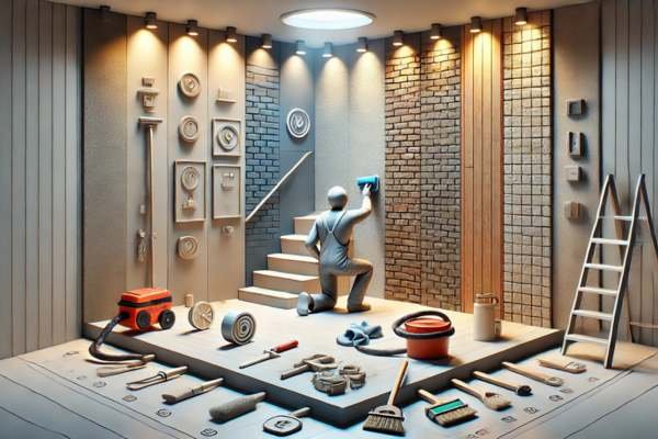 Preparing The Wall For Installation
