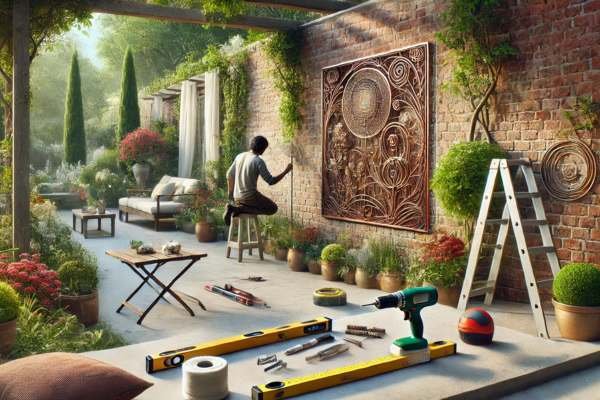  Preparing Your Garden Wall For Metal Art