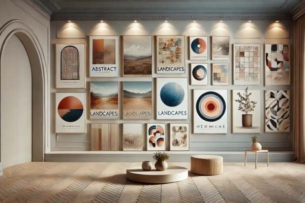 Types Of Canvas Wall Art