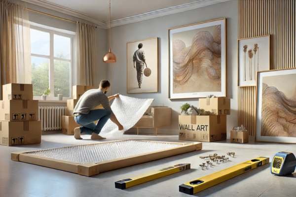 Unpacking And Setting Up Wall Art In Your New Home
