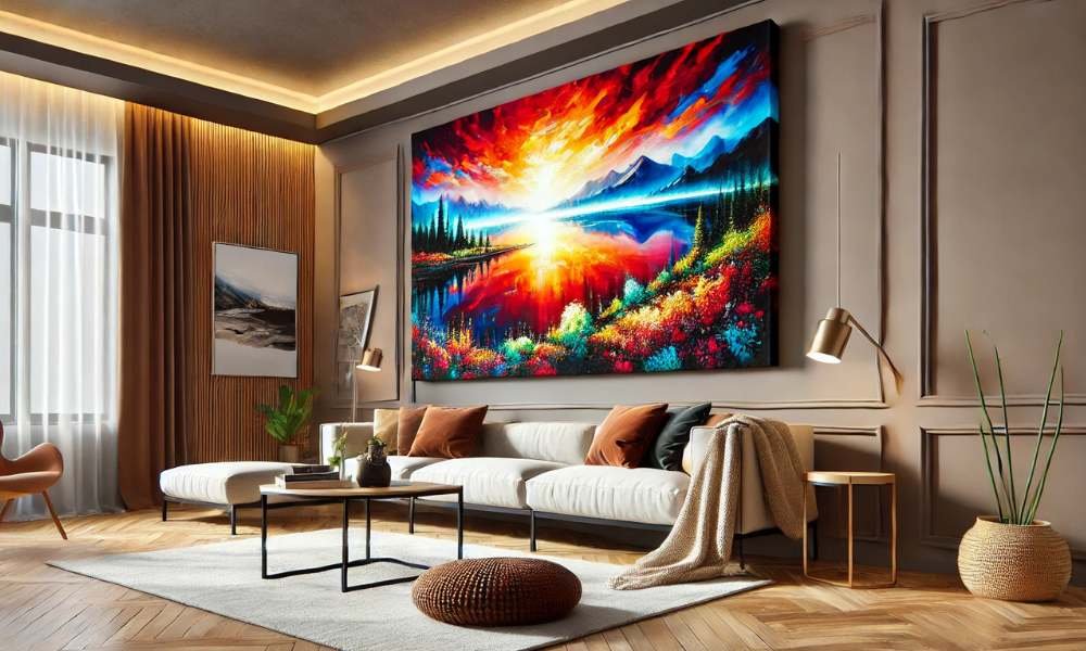 What Is Wrapped Canvas Wall Art