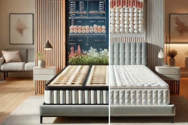 Core Differences Between Hybrid And Memory Foam Mattresses