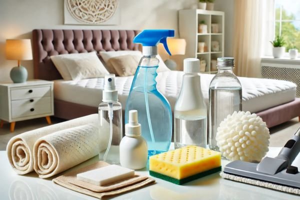 Gather Your Cleaning Supplies How To Clean Memory Foam Mattress Topper
