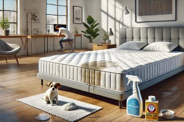 Handling Pet Accidents On Memory Foam
