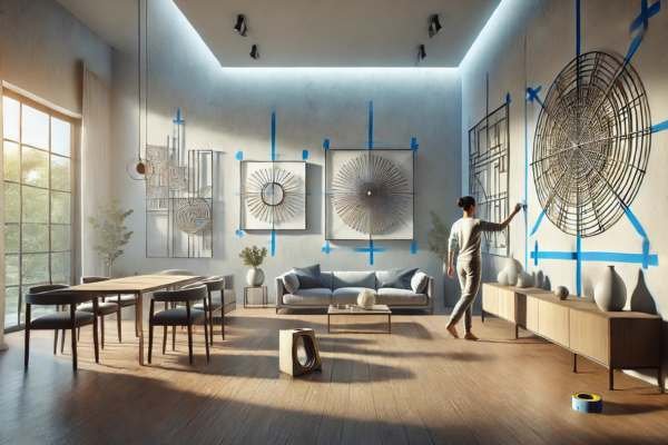 Identifying The Best Placement For Metal Art
